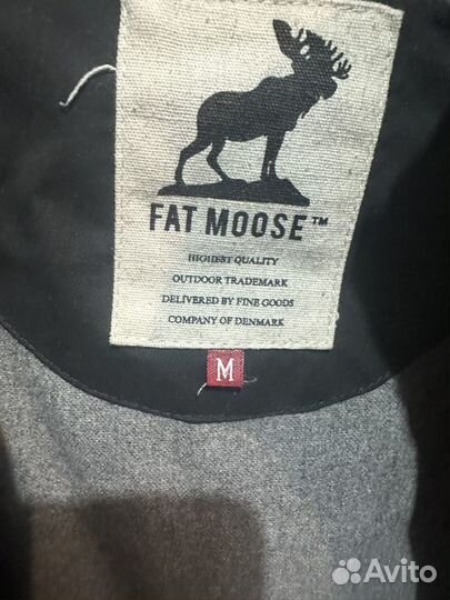Мужская куртка Fat Moose, теплая