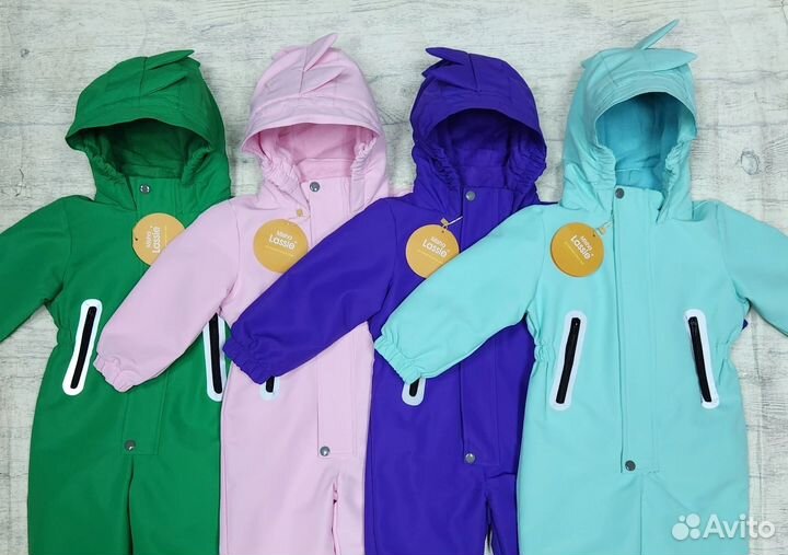 Весенние детские комбенизоны 80-104