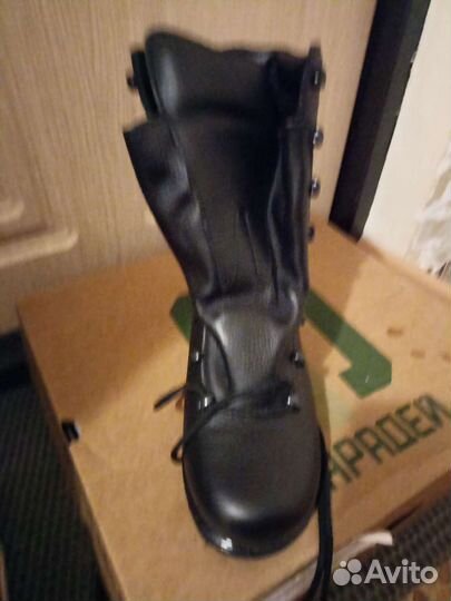 Берцы кожаные фарадей 41р