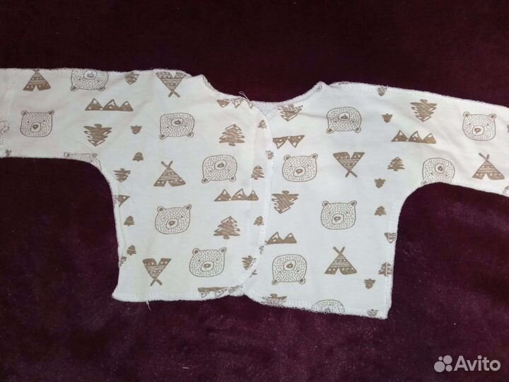 Распашонки детские 0+