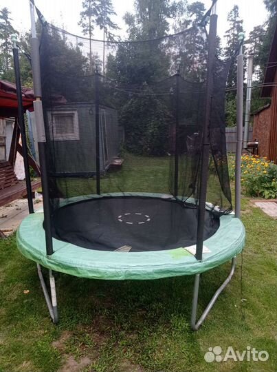 Батут с сеткой бу