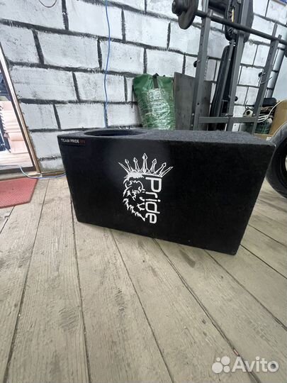 Короб для сабвуфера 12 на трубе