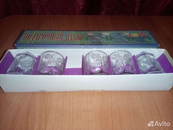 Стопки хрустальные СССР