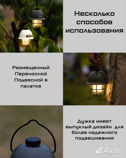 Кемпинговый фонарь nitecore LR40