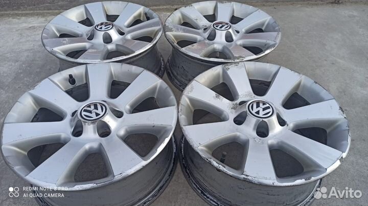 Оригинальные диски r16 на volkswagen