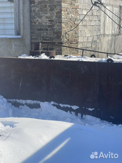 Железная бочка 6,5 кубов