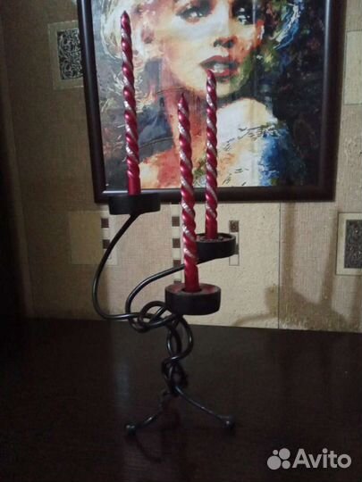 Подсвечник канделябр