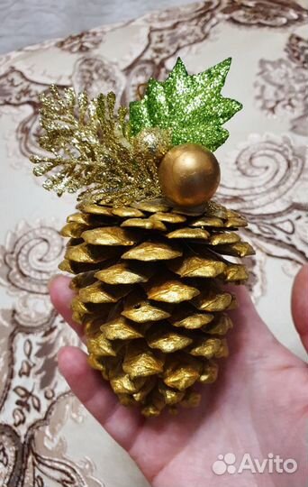 Елочные игрушки ручной работы