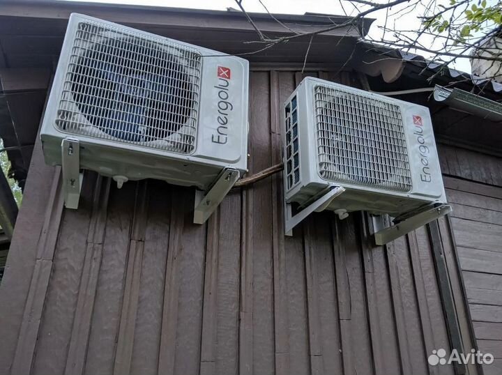 Сплит система с установкой