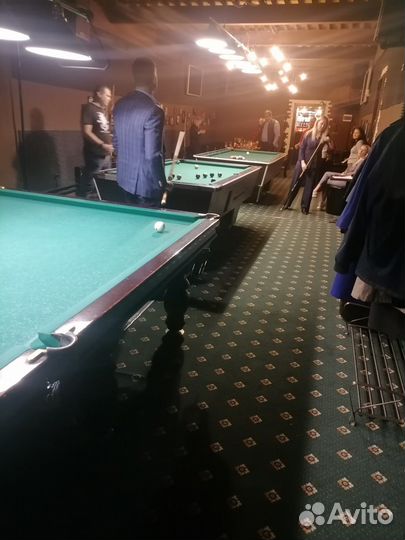 Продается бильярдный клуб (12 футов под кием)
