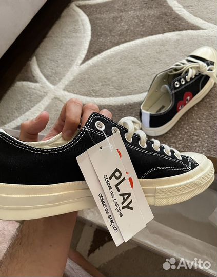 Кеды Converse play comme des garcons