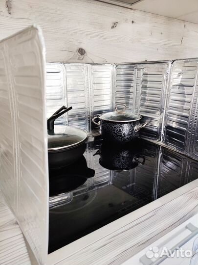 Защитный экран для плит от брызг