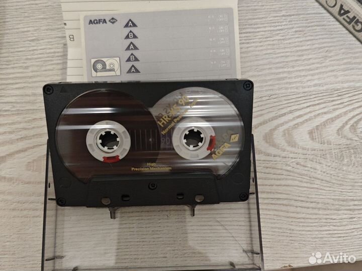 Аудиокассета agfa hr-xs 90 бу