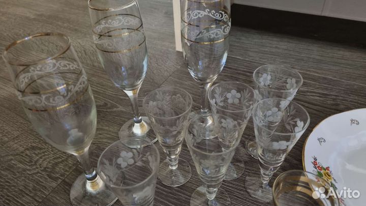 Набор столовой посуды набор бу