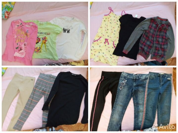 Вещи пакетом на девочку 11-12 лет