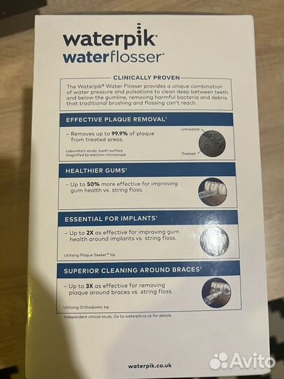 Ирригатор waterpik wp-120 мощная новая модель