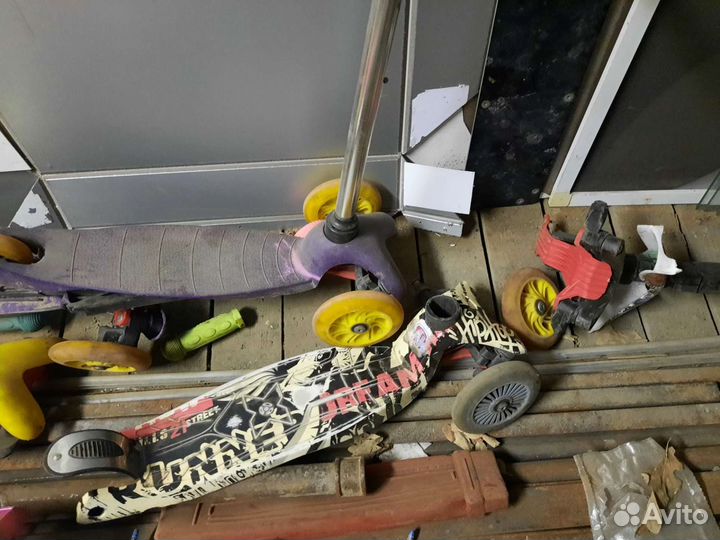 Велосипед, самокат