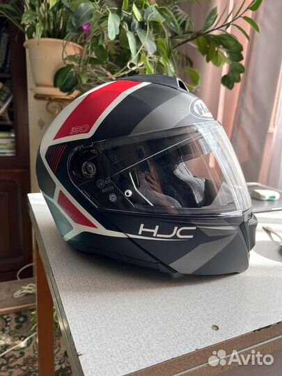 Шлем мото HJC i90 модуляр (L 58-59) Новый