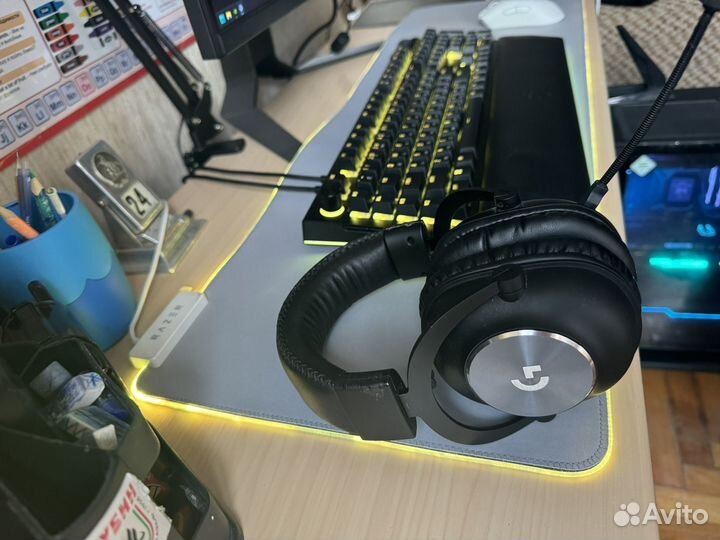 Игровые наушники logitech g pro x wireless