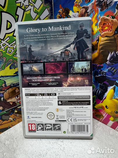 Картридж Nier Automata Nintendo Switch