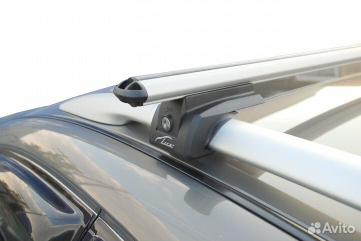 Багажные поперечины на рейлинги с опорами Элегант