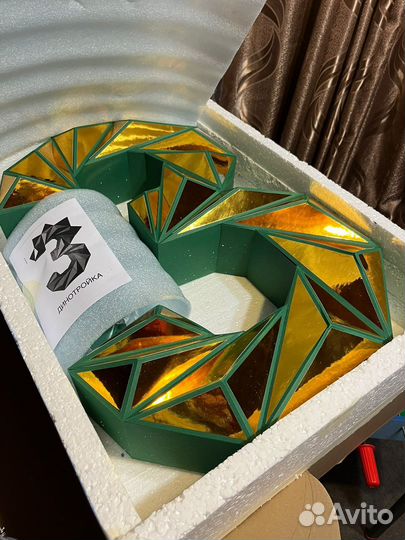 Цифра 3 на день рождения