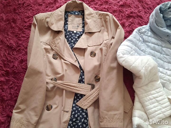 Короткий тренч C&A, куртка, бомбер