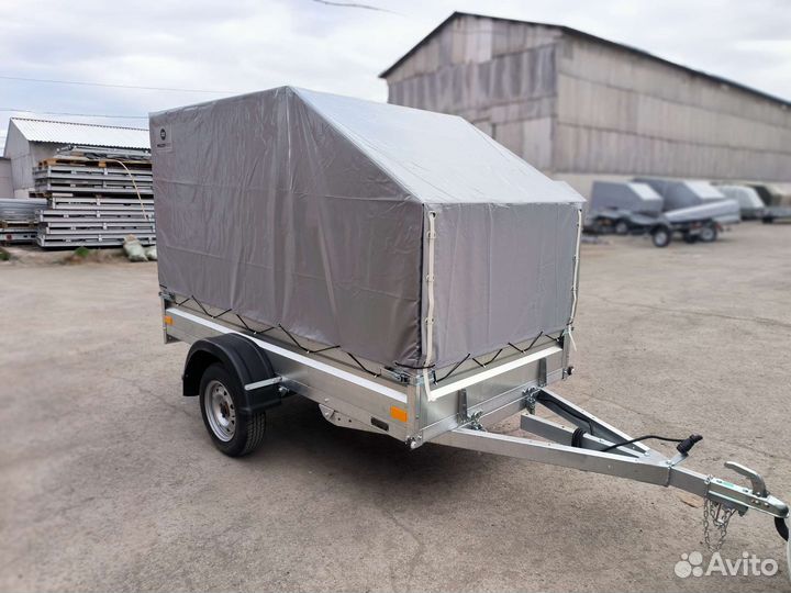 Прицеп 2,5х1,3 с тентом усиленный