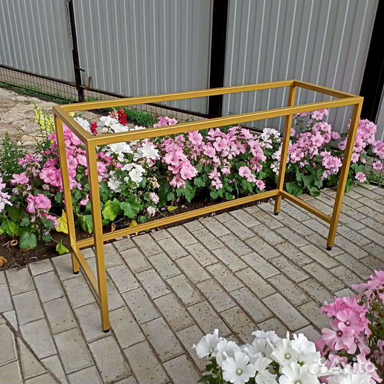 Металлокаркас для консоли, стеллажа, лофт