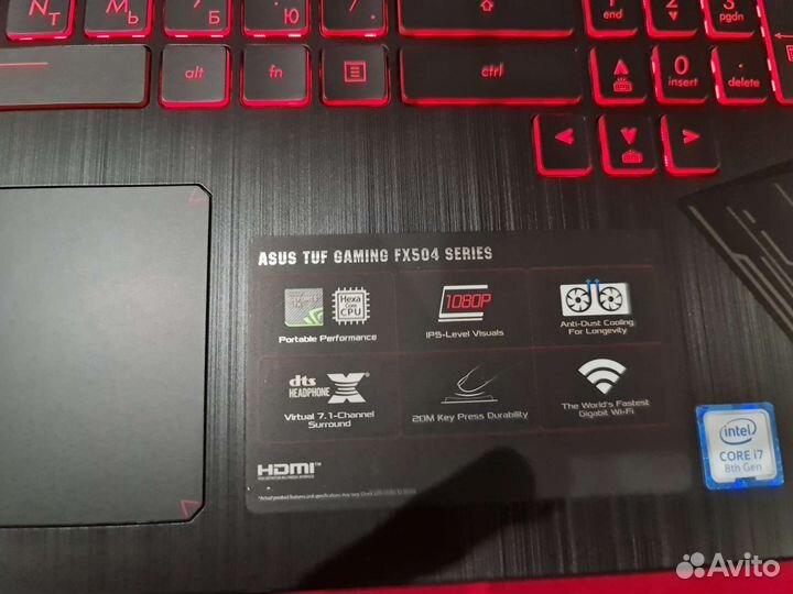 Игровой ноутбук Asus