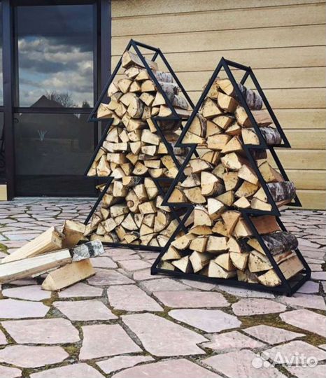 Дровница лофт