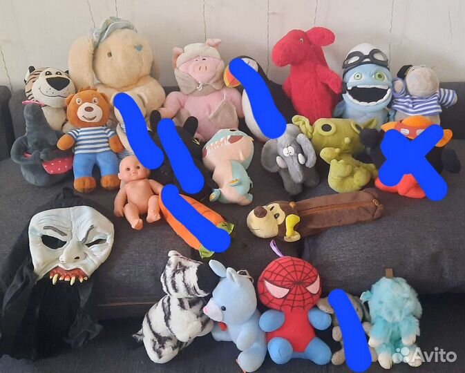 Мягкие игрушки из IKEA