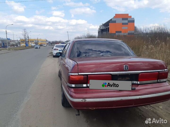 Lincoln Continental 3.8 AT, 1990, 390 000 км