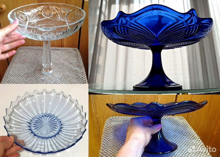 Посуда цвет стекло, хрусталь СССР, фарфор гдр