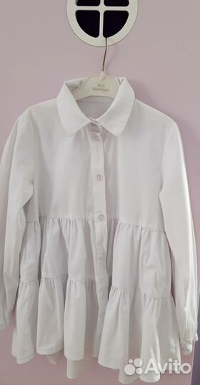 Блузки школьные 128-134