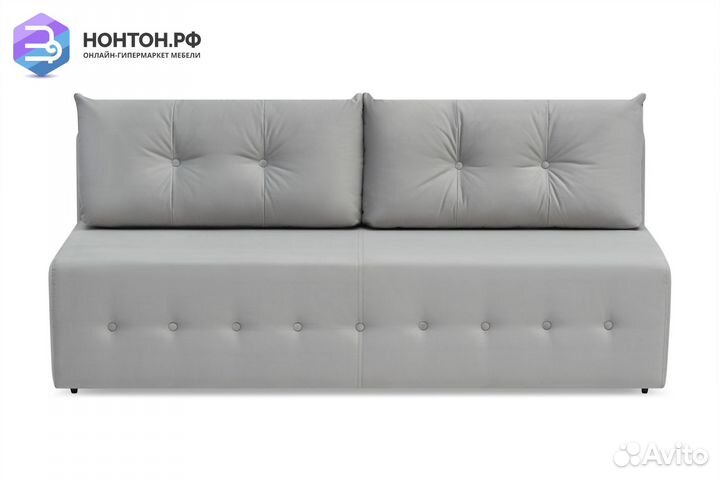 Диван еврокнижка Сити серый