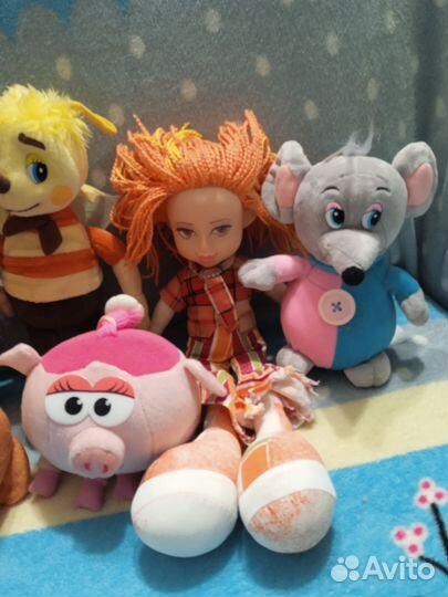 Мягкие игрушки пакетом