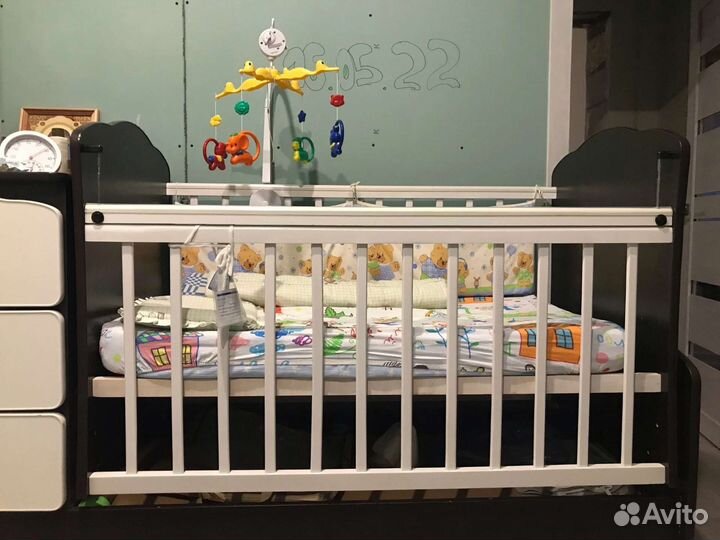 Детская кроватка трансформер