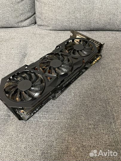 Видеокарта gtx 1070 8gb gigabyte