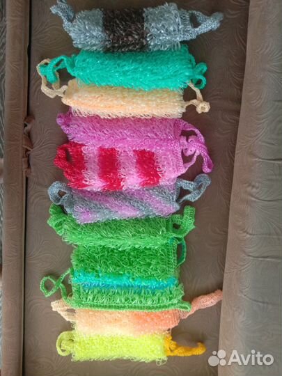 Мочалка ручной работы