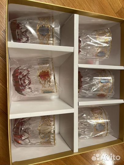 Хрустальные стаканы timon