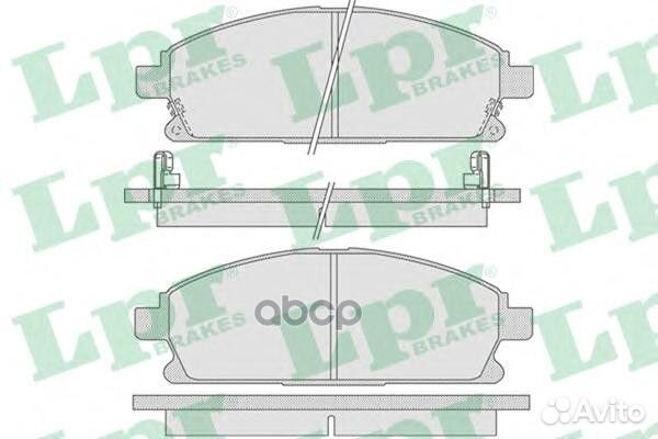 Колодки тормозные nissan pathfinder 97-04/X-TRA