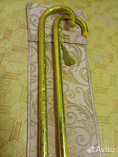 2 трости для восточных танцев с чехлом