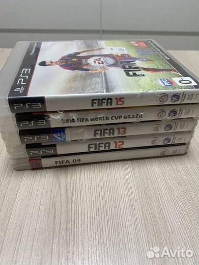 Игры на PS3 FIFA09,12,13,14,15