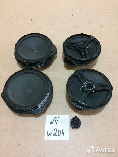 Динамики Mercedes C-class W204