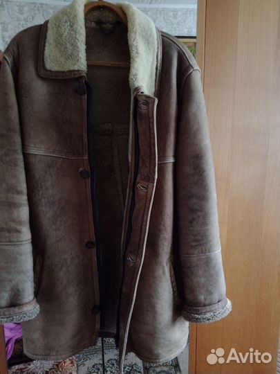 Дубленка натуральная мужская 48 50 р