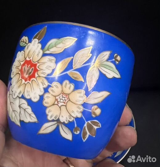 Чайная Пара Песочное Фарфор 1954