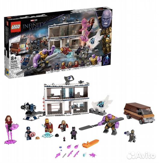 Lego 76192 «Мстители: Финал» решающая битва
