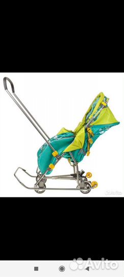 Детские санки коляска ника