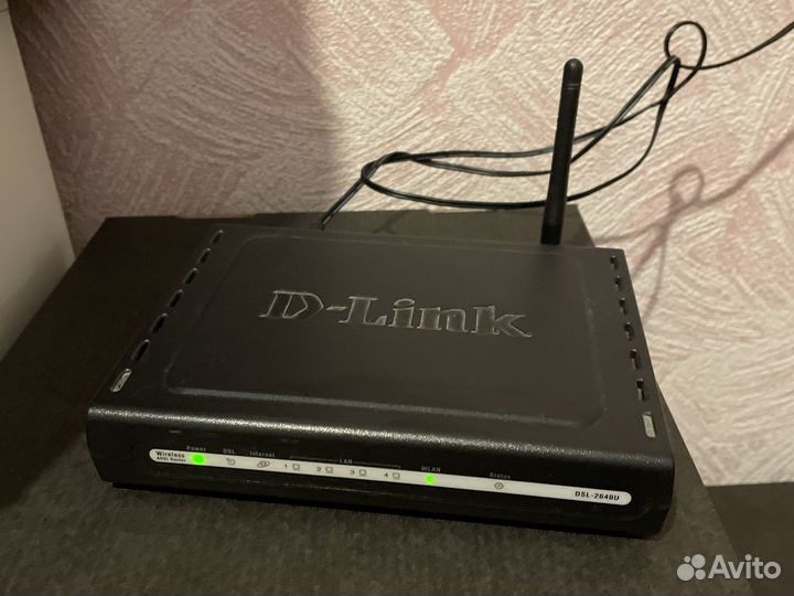 Роутер d link dsl 2640u